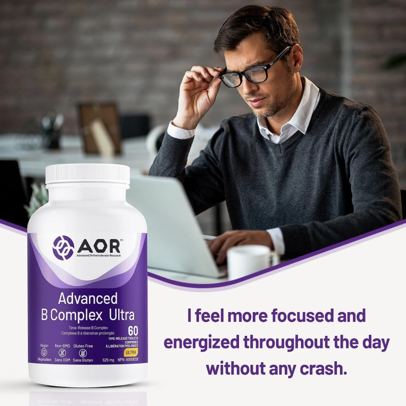 AOR Advanced B Complex Ultra 60 Vegan Tablets