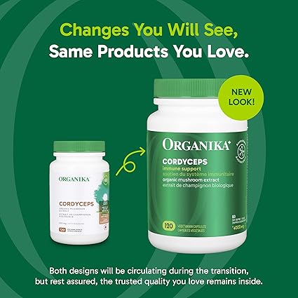 Oragnika 冬虫夏草提取精华, 500毫克, 120粒胶囊