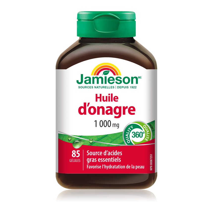 Jamieson 月见草油胶囊 1000毫克，85粒软胶囊