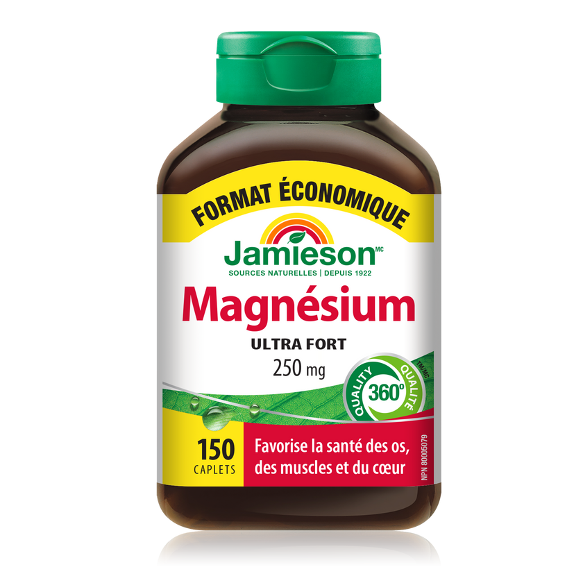 Jamieson Magnesium Ultra Strength 250 mg 150 caplets