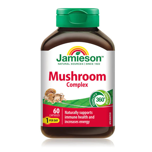 Jamieson 提高免疫力蘑菇複合萃取, 60粒素食膠囊