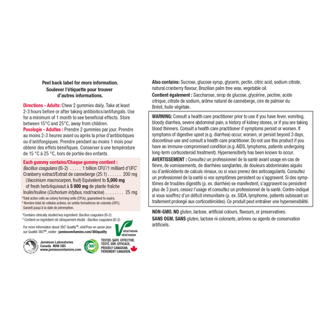 Jamieson 女性健康益生菌软糖 60 粒