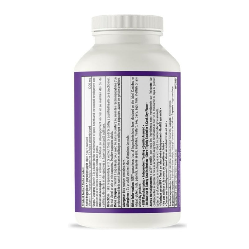 AOR 維他命 C 1000 毫克，300 粒膠囊 提高免疫力