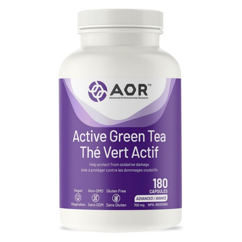 AOR 活性绿茶 700毫克 180粒胶囊 促进新陈代谢減脂
