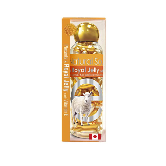 Box of Bill Naturals Royal Jelly with a gold cap on a white background