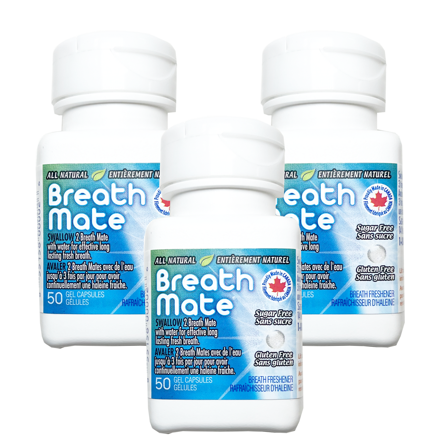 Breath Mate 清新口氣膠囊，50粒軟膠囊