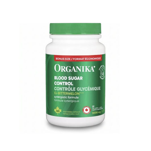 Organika 天然苦瓜素，降糖去脂改善糖尿病，50微克，優惠裝120+30粒素食膠囊