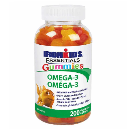 IronKids Essentials Omega-3 Gummies, 200 gummies