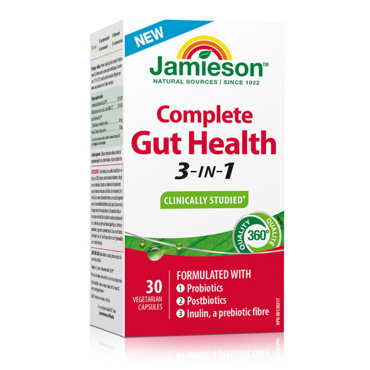 Jamieson 全面肠道健康胶囊 30 粒