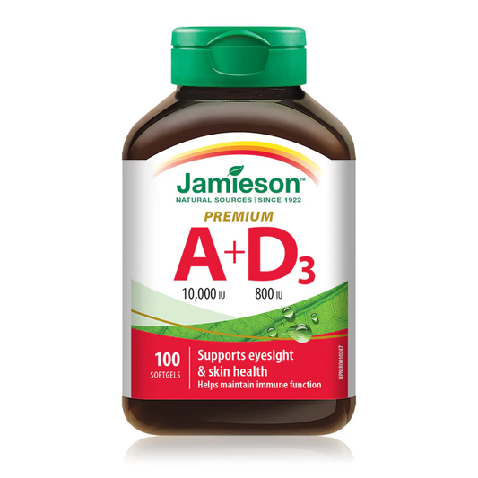 健美生 Jamieson A+D3 10,000 iu 800 iu natvd canada