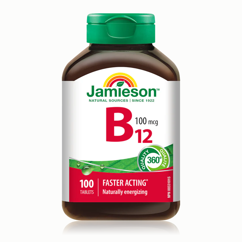 Jamieson 维生素B12，100微克，100片
