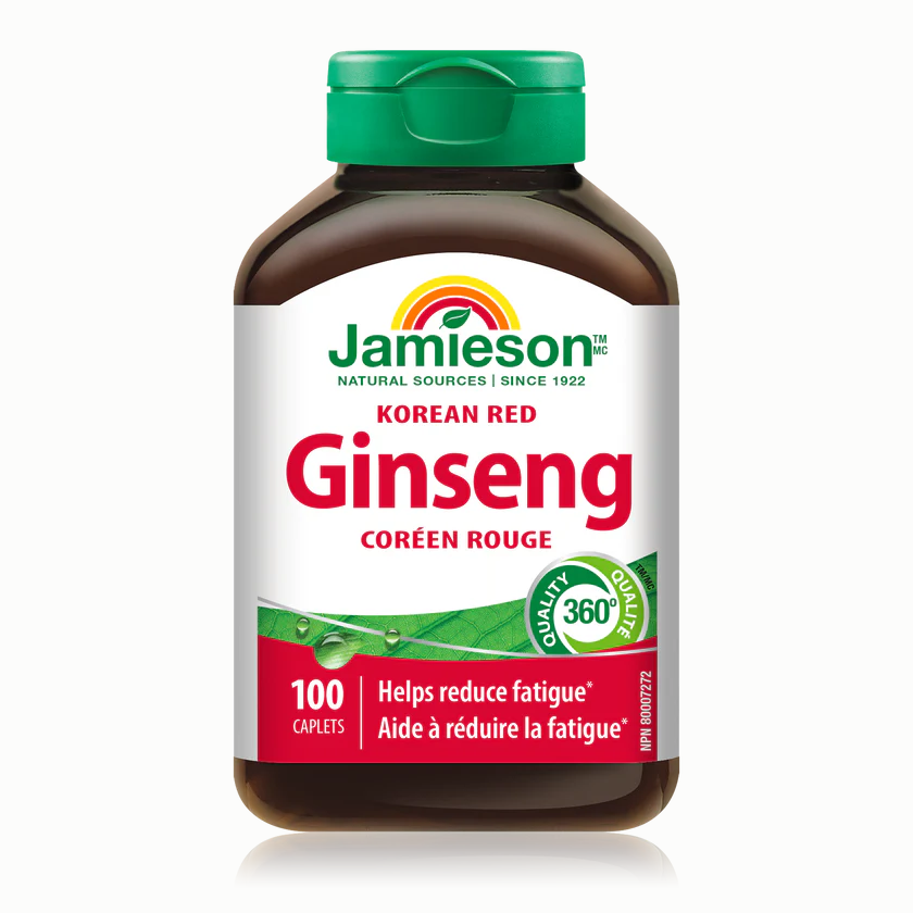 Jamieson Korean Red Ginseng 100 caplets