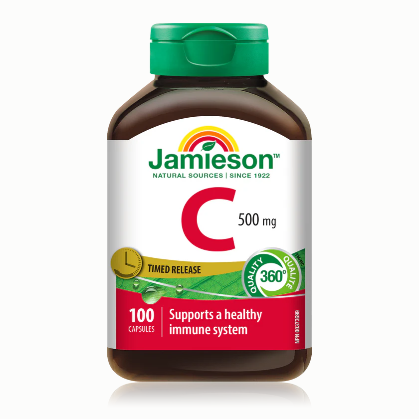 Jamieson Vitamin C 500 mg Time Release 100 capsules