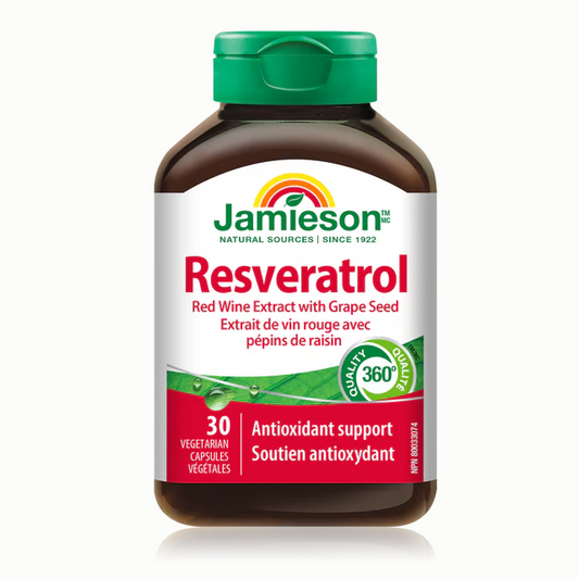Jamieson 白藜蘆醇30粒