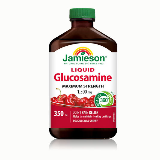 Jamieson 液體氨基葡萄糖(保護關節健康） 1,500 毫克，350 毫升