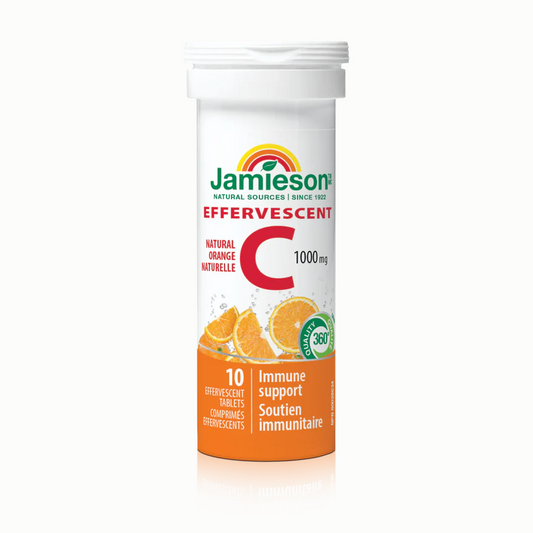 Jamieson 維生素C泡騰片，1000毫克-10片