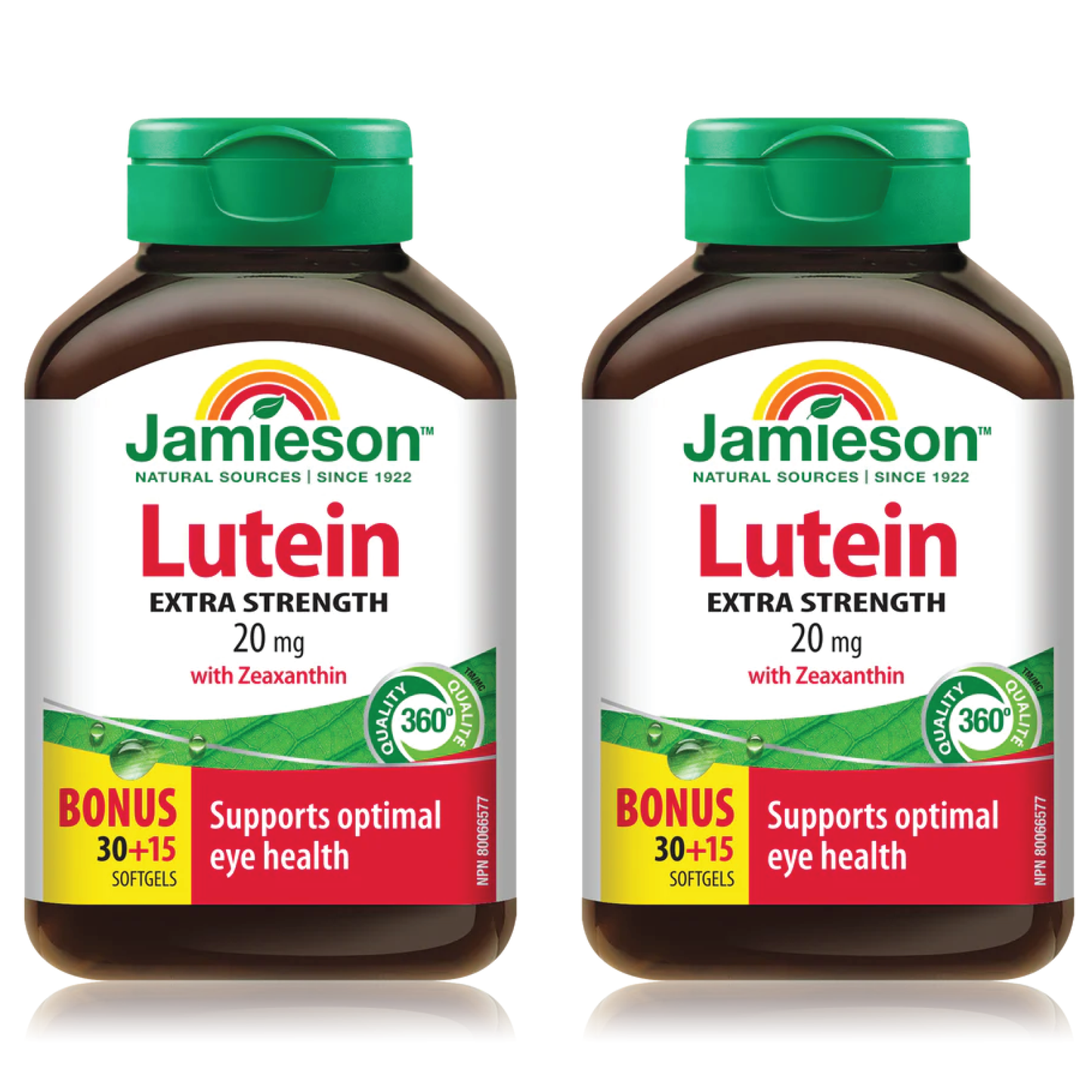 【优惠组合】2x Jamieson 叶黄素与玉米黄质-强效护眼，45 片