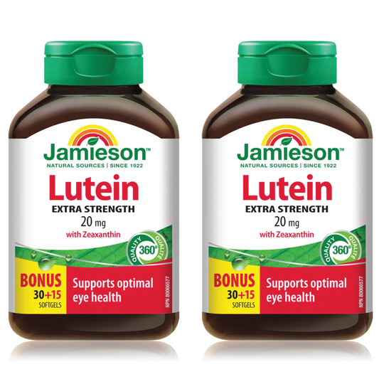 2 x Jamieson Lutein with Zeaxanthin-X Strength, 45 tabs Bundle