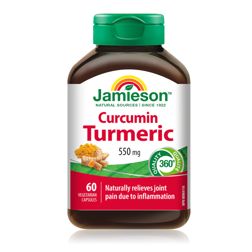 Jamieson 姜黄素，550毫克，60粒