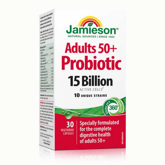 Jamieson 50岁+成人复合益生菌，30 粒