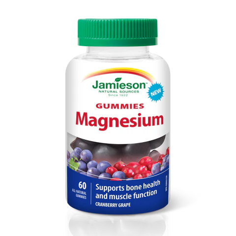 Jamieson Magnesium Gummies 60's