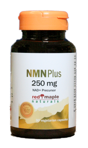 Red Maple Naturals 抗衰老活性（NMN）煙酰胺單核甘酸，90 粒素食膠囊