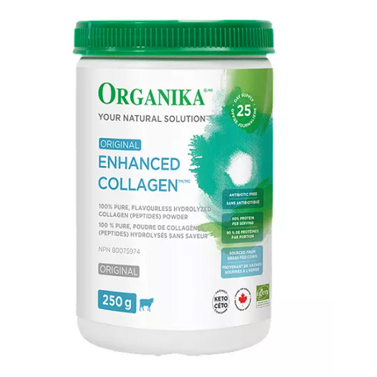 Organika强效胶原减压蛋白粉，250克