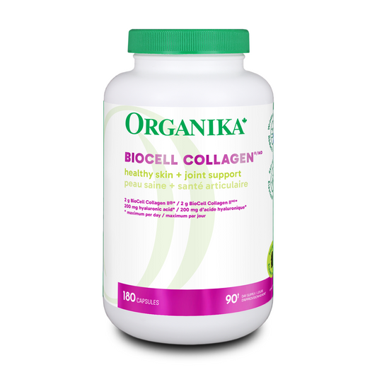 Organika 美容健骨生物細胞膠原蛋白，180 粒