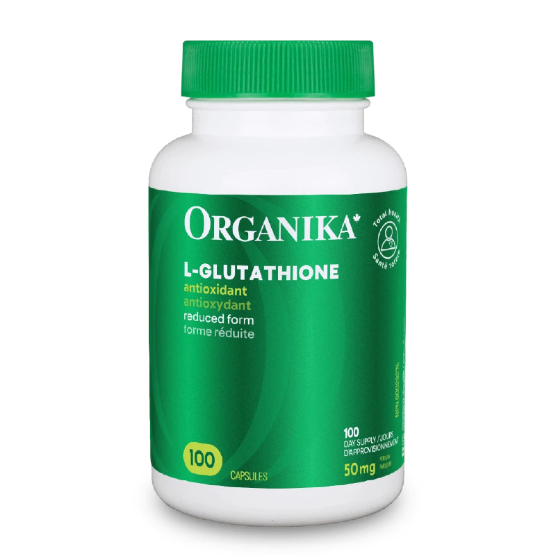 Organika 左旋谷胱甘肽, 50毫克, 100粒膠囊