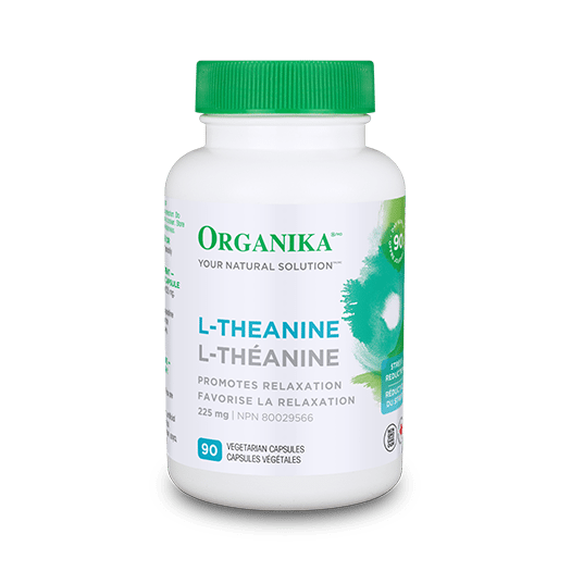 Organika L-theanine 225mg 90 vcaps