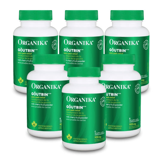6 x Organika Goutrin 120 capsules Bundle