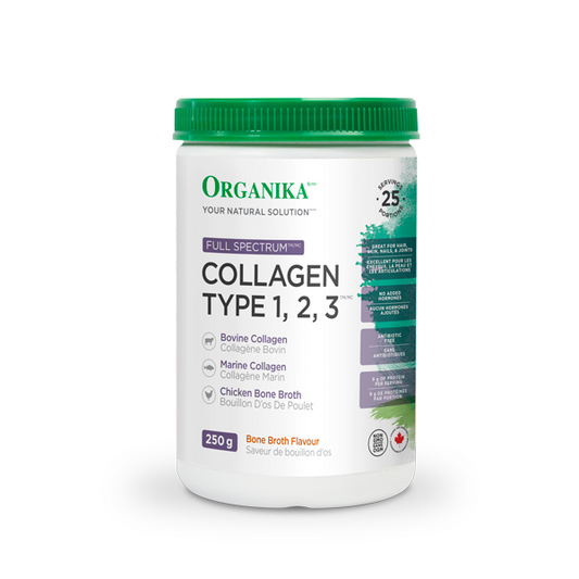 Organika Full Spectrum Collagen Type 1, 2, 3, 250g