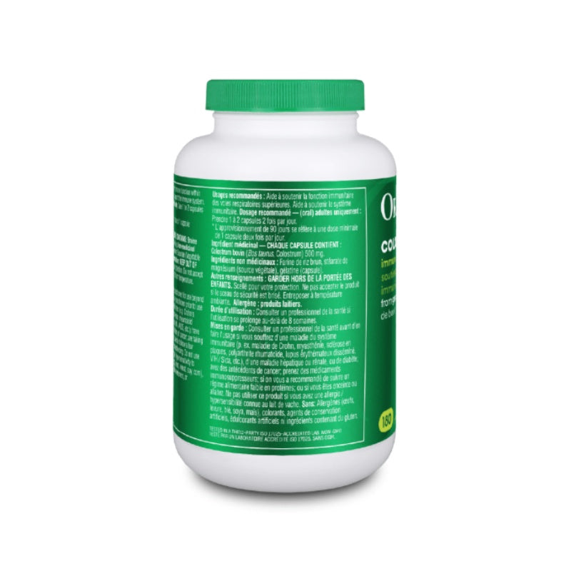 [优惠组合] 6瓶 X Organika 牛初乳 500 毫克，180粒