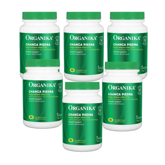 [優惠組合] 6瓶x Organika 珍珠草精華，500毫克，90粒素食膠囊