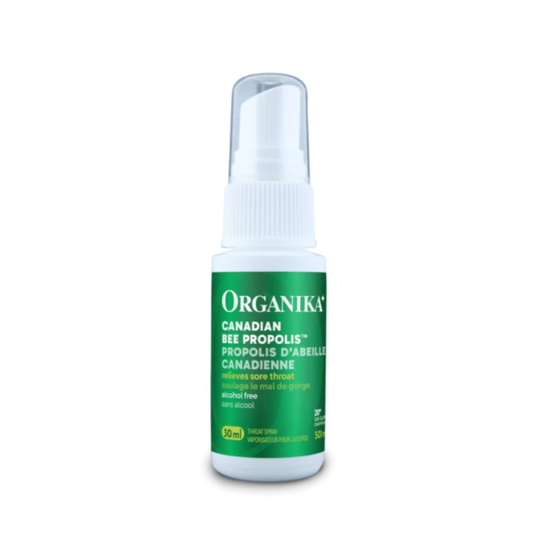 6x Organika Bee Propolis Throat Spray Alcohol Free 30 ml Bundle Alcohol free