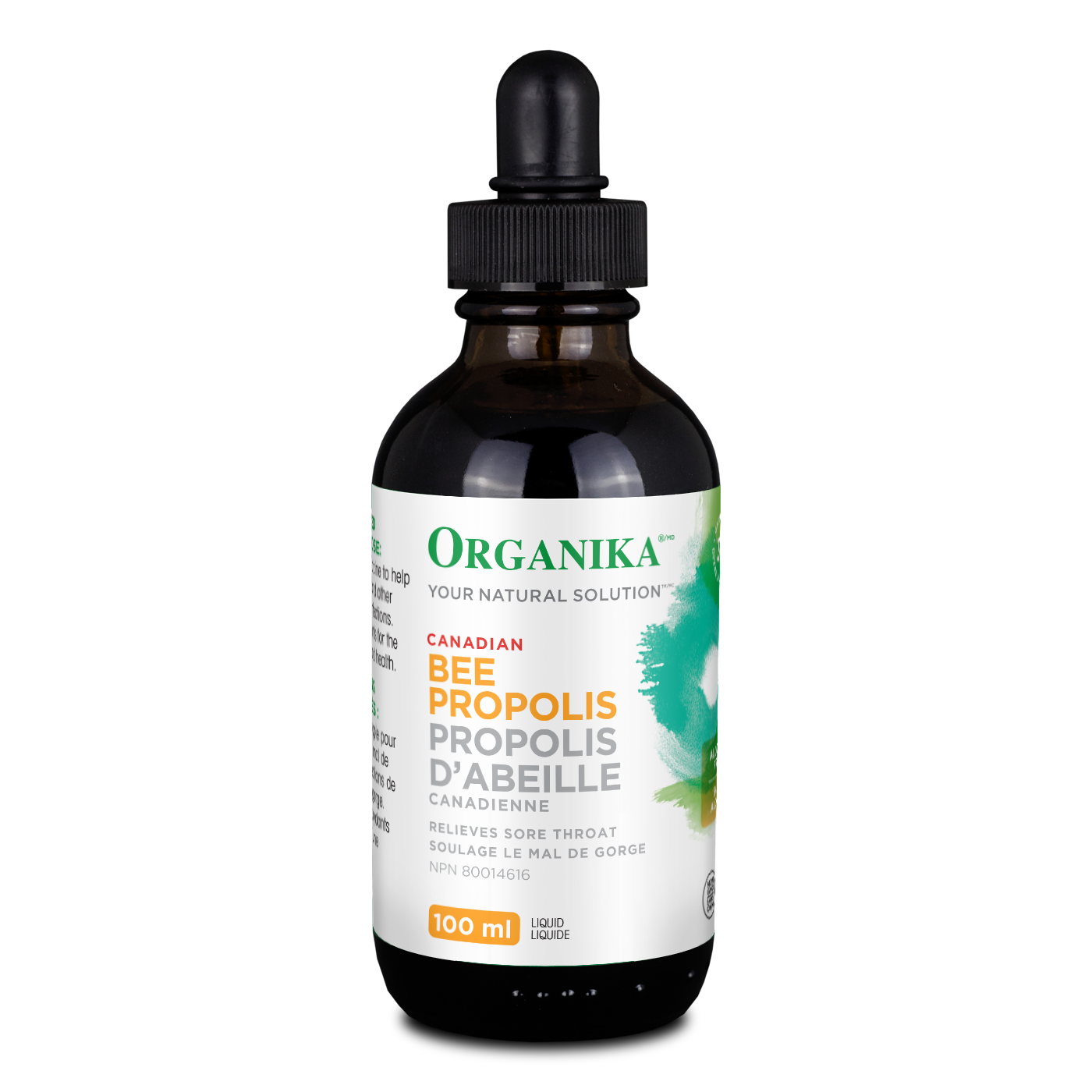 Organika Bee Propolis- Liquid Alcohol Free 100 ml