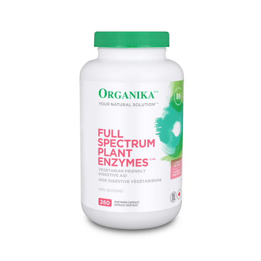 Organika 全谱植物酶 260 粒素食胶囊