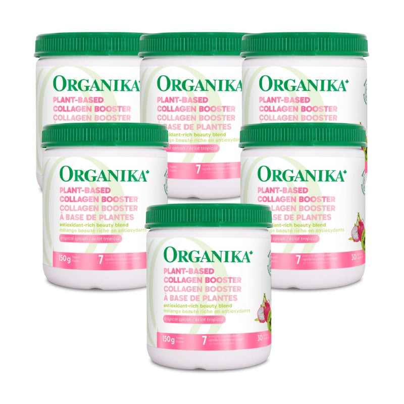 6x Organika Plant Based Collagen Booster 150g Bundle