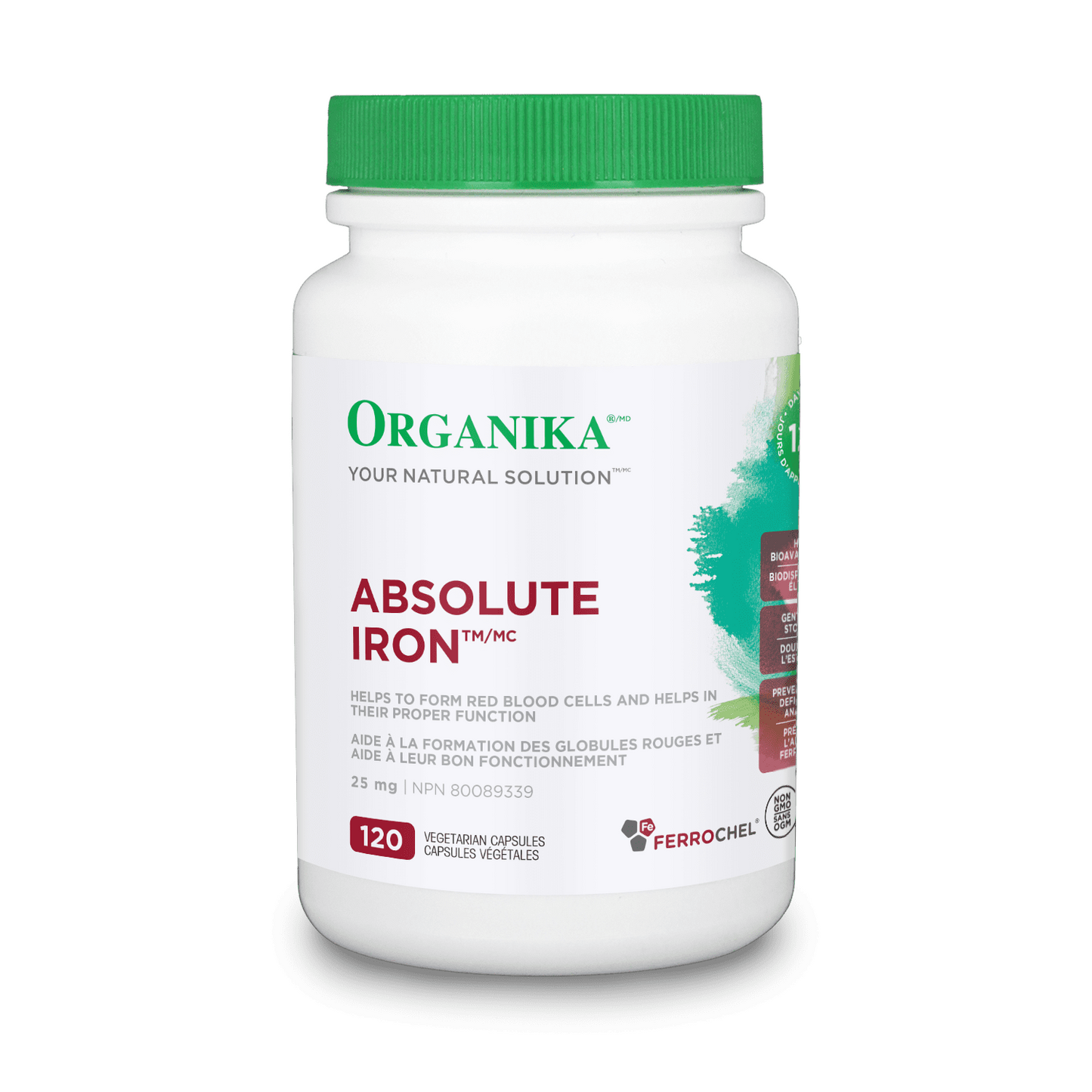 Organika Absolute Iron 120 Vegetarian caps