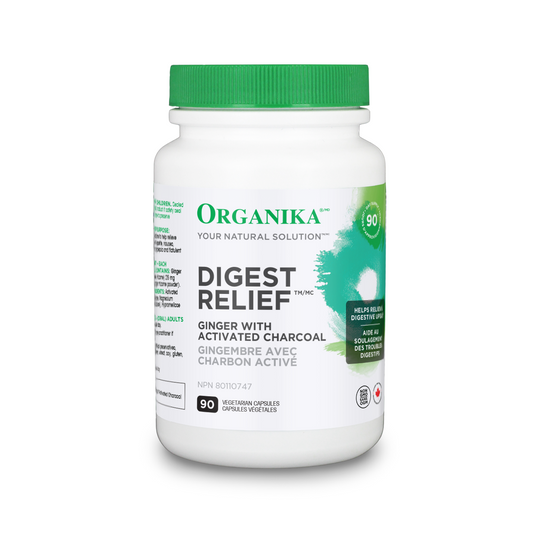 Organika Digest Relief 90粒素食胶囊