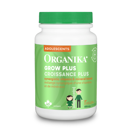 Organika Kids Grow Plus 60 vegetarian capsules
