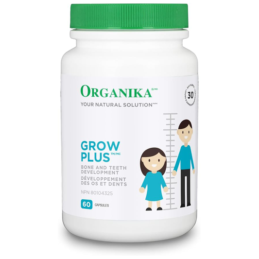Organika Kids Grow Plus 60 vegetarian capsules