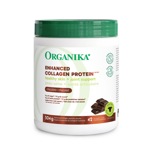 Organika 强效水解胶原蛋白粉，巧克力味，504g
