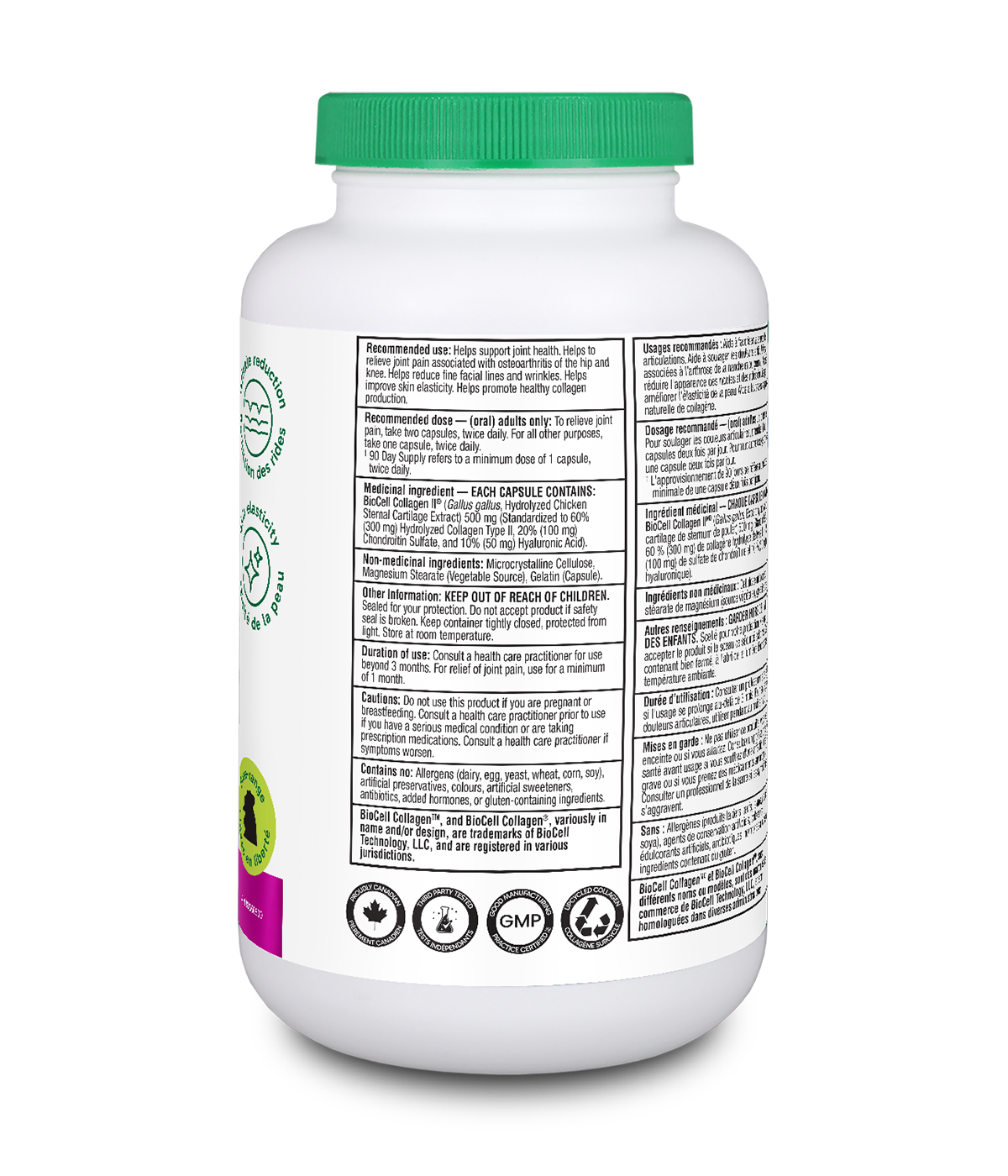 Organika 美容健骨生物细胞胶原蛋白，180 粒