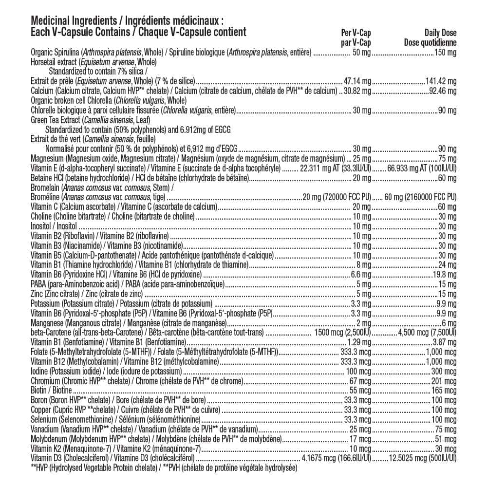 Prarie Naturals 男士健康多效活性膠囊 60 顆素食膠囊