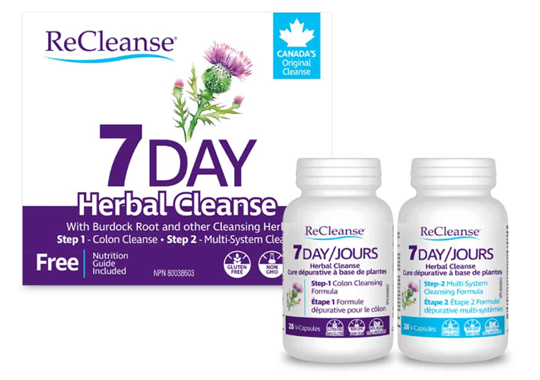 Prairie Naturals ReCleanse Herbal Cleanse 7 Day Kit Canada
