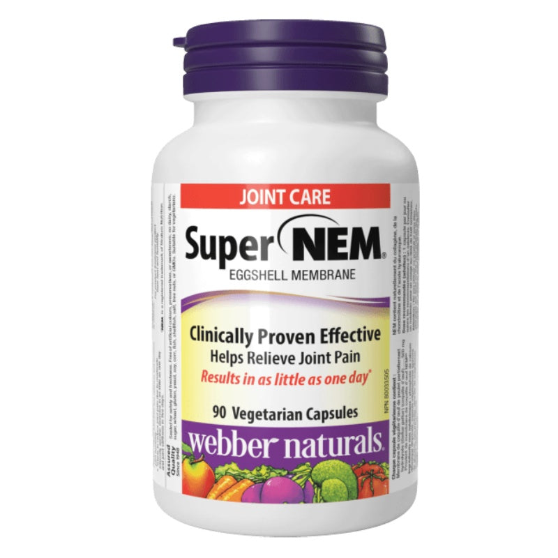 Webber Naturals NEM 500mg Eggshell Membrane 90 caps