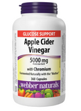 Webber Naturals Apple Cider Vinegar with Chromium 360 Capsules