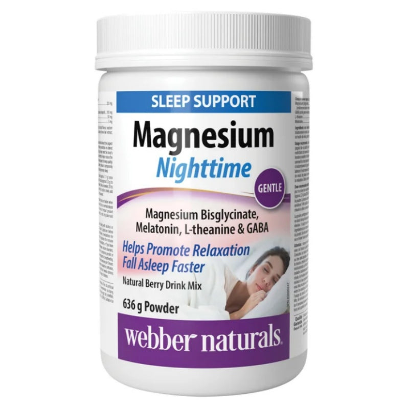 Webber Naturals 鎂助眠粉，636克 
