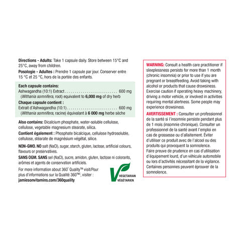 Jamieson 南非醉茄 60 粒膠囊